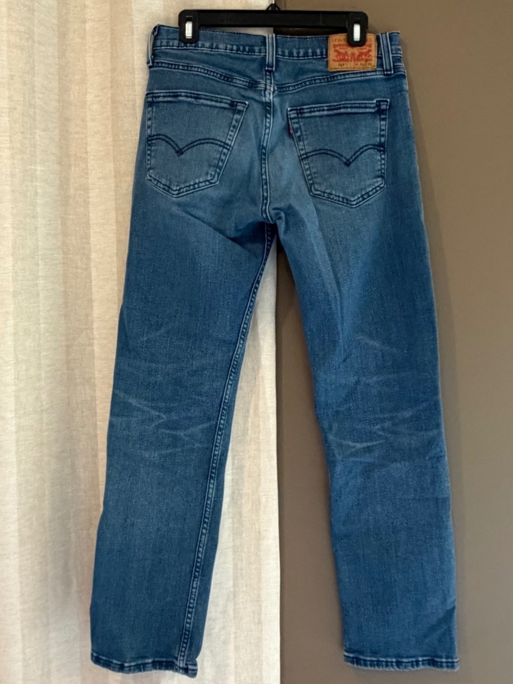 Levi's Men's 514 Straight Jeans, medium Wash Blue Denim, Size 31x32